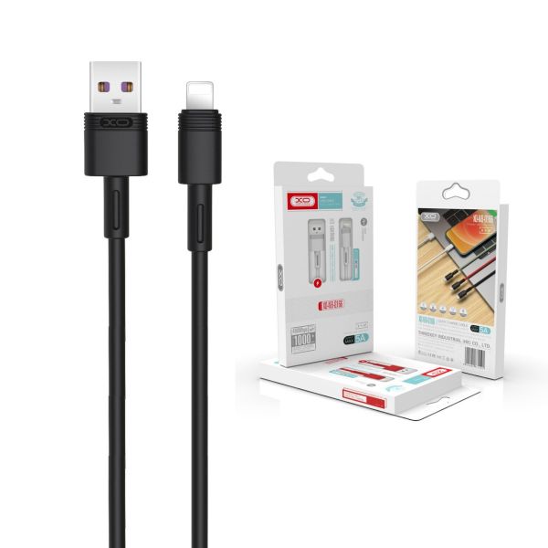 Usb to Lightning Black Fast Charging Cable 5A