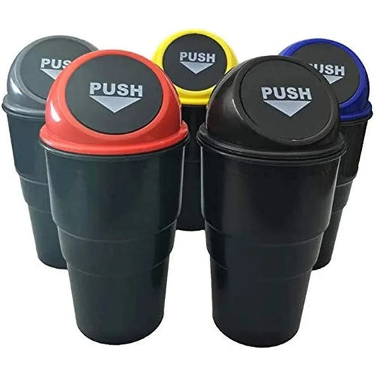 Small Trash Can Cup Holder for Car, Bedroom, Office Desk, Home