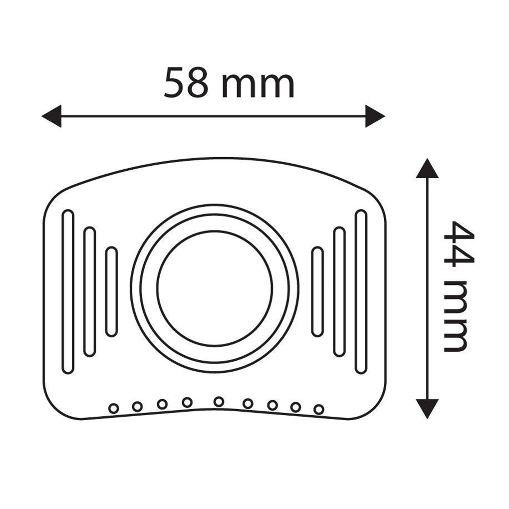 Entac Headlight Zoom 1W Plastic