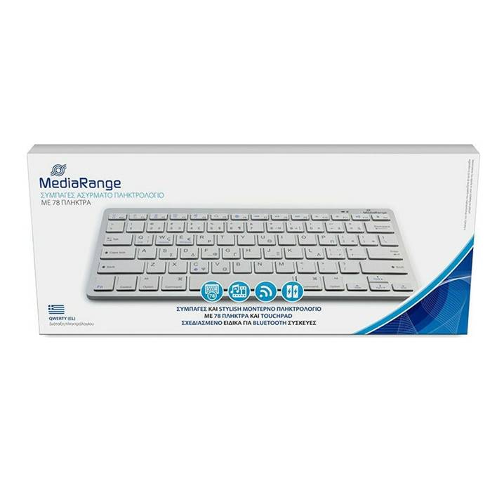 MEDIA RANGE MROS132-GR WIRELESS KEYBOARD 78 KEYS