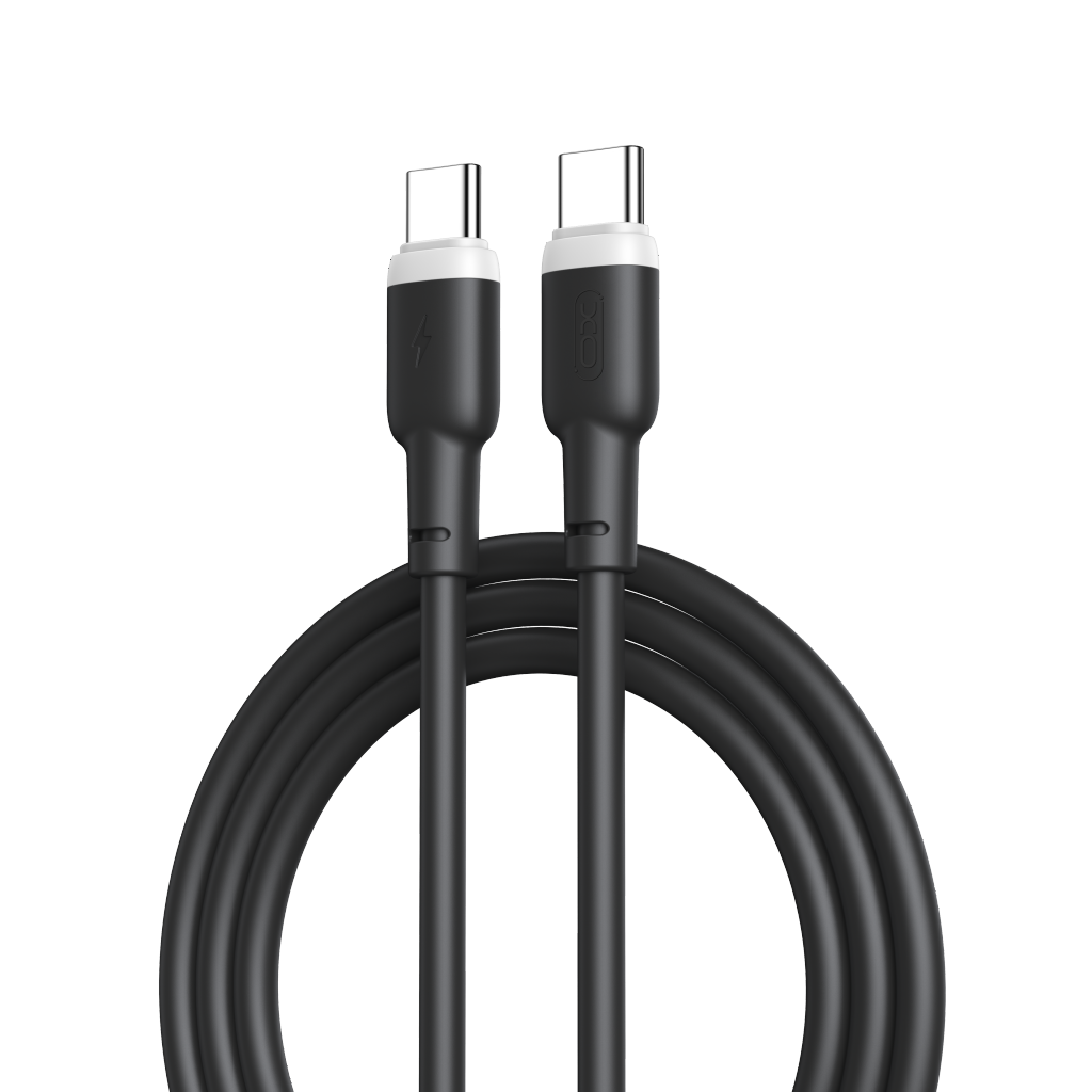 XO Type-C To Type-C 60W Charging Cable Black