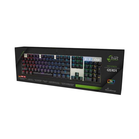MediaRange Corded Gaming Mechanical Keyboard 104keys MRGS101-UK